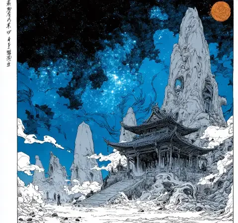恋爱漫画《星空下的约定》封面
